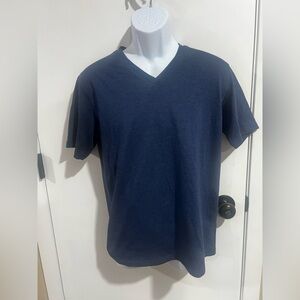 Goodlife Men's Navy V-Neck Short Sleeve Tee